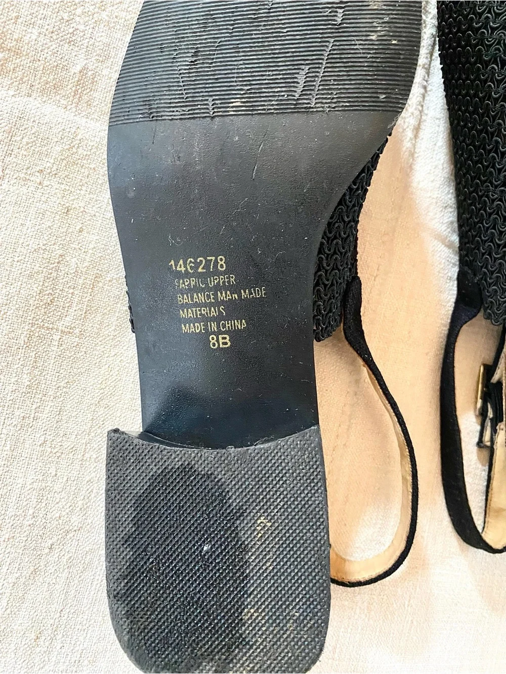 VTG Mesh Slip-On Heel Strap Sandals